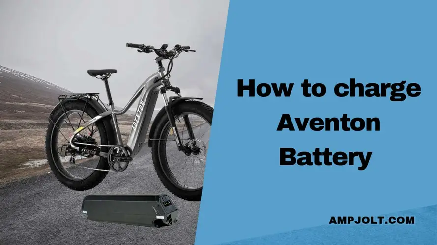 AMPJOLT - How To Charge Aventon E-Bike …